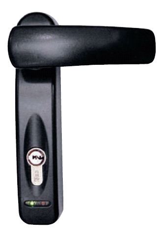 Maniglia Esterna Per Porta - Comando Con Cilindro Incorporato, Verniciata Nero, Per Antipanico Idea - Foto 9