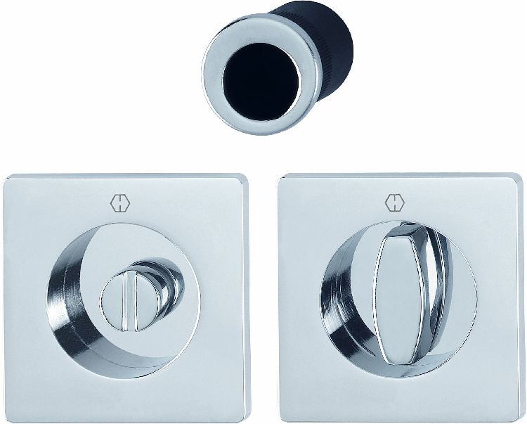 2 Chiusure A Leva Per Serrature - Ottone Lucido 20mm Con Nottolino A Scatto - Foto 4