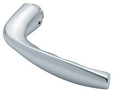 Maniglie Wave Nero E Argento - Parte Dell'attrezzatura Per Biciclette - Foto 12