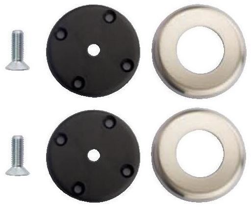 Rosette Schmiedeeisen Stahlrosette Zaunrosette Metall Weintraube - Foto 8