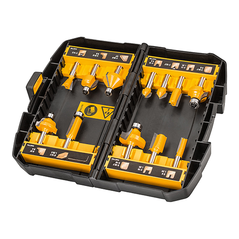 DeWalt DT90009-QZ 18mm TCT Nutfräser - HM Z2 S8mm Professioneller Fräser