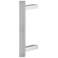 Accessorio Serramenti Moderno Maniglione Colorado In Acciaio Inox Satinato - Lunghezza 800mm, Interasse 600mm Maniglione 800mm Interasse 600mm